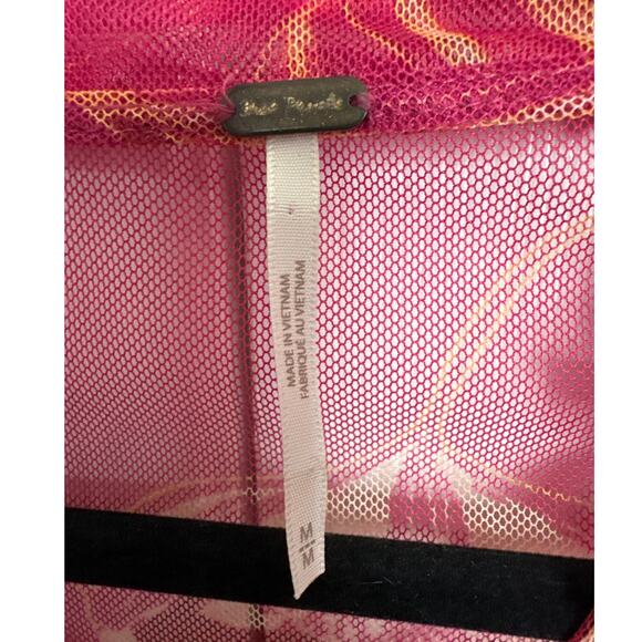 Free People Time for Shine Cropped Top Medium Purple Combo - Picture 3 of 8